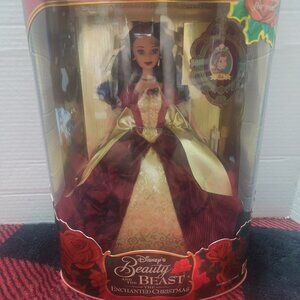 Beauty & The Beast The Enchanted Christmas Belle Doll New In Package 1997 Disney